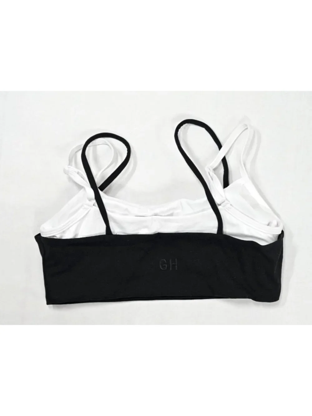 Gold Hinge Double Layer StrydeForm Bra in Black